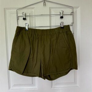 Madewell Olive Pull On Short